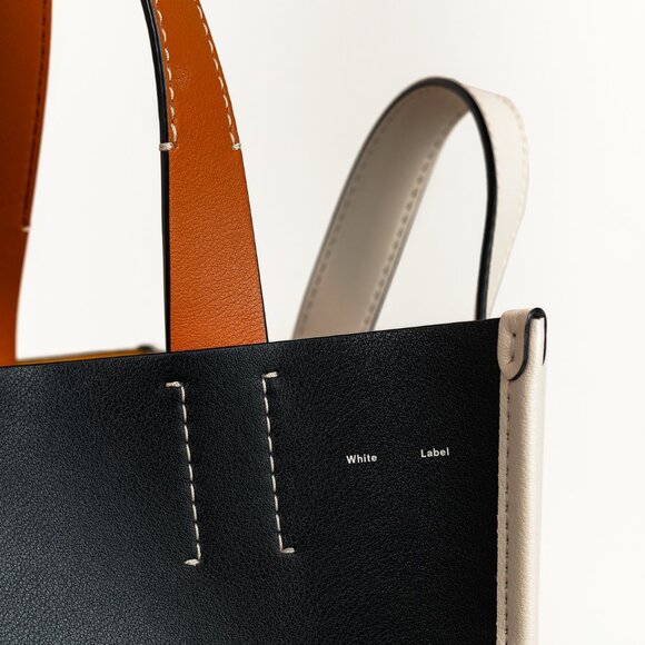 Proenza Schouler White Label Large Mercer Black Leather Tote - Picture 8 of 14